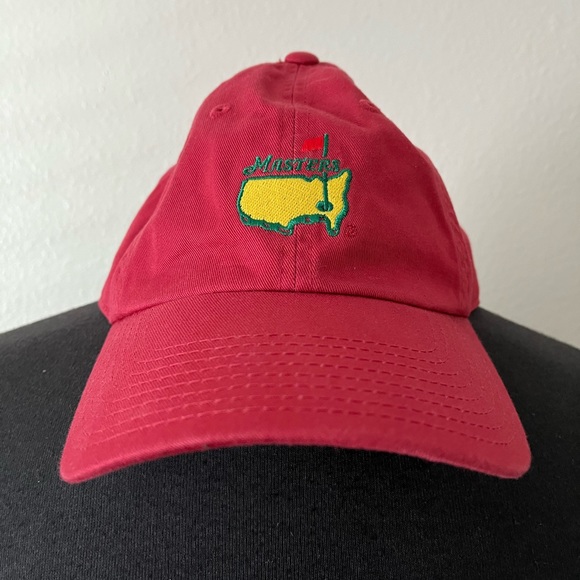 Masters Accessories Nwot 22 Red Masters Slouch Golf Hat From